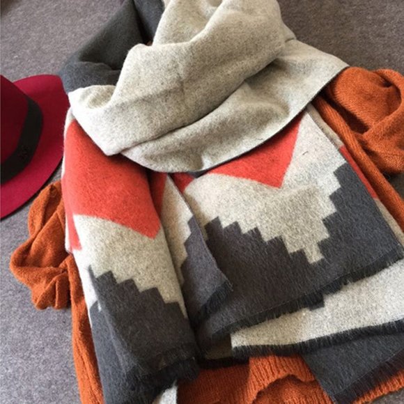 NEW Boho Super Soft Wrap Scarf - Picture 7 of 12